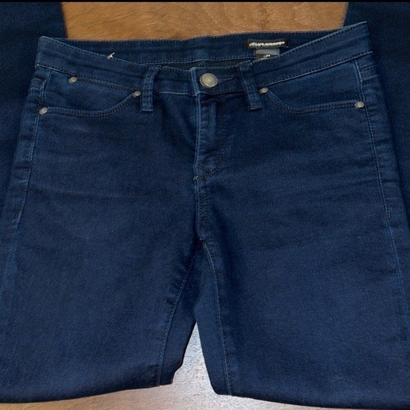 Club Monaco Low rise Blue Skinny Jeans Sz. 26 - Picture 9 of 15